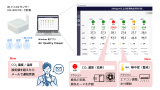 空気質の可視化アプリ「Air Quality Viewer 」をアップデート、新たに熱中症リスク表示と警告メール通知機能を追加のアイキャッチ画像